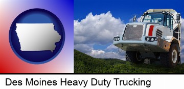 a heavy-duty truck in Des Moines, IA