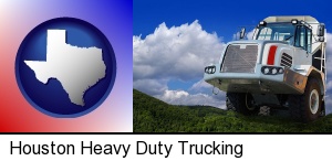 Houston, Texas - a heavy-duty truck